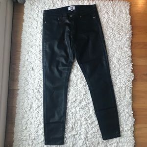 Paige Verdugo Sailor Blue size 30 coated jeans